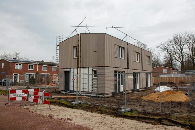 New build housing development
