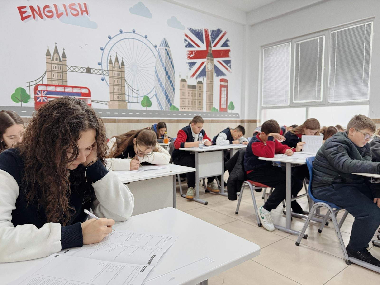 A classroom