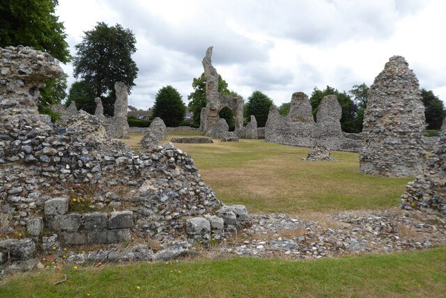 Thetford Priory ruins, Norfolk