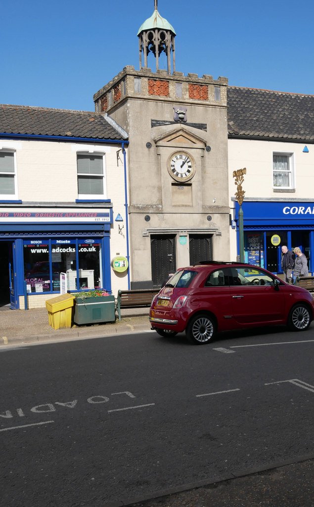 Watton town clock, Norfolk