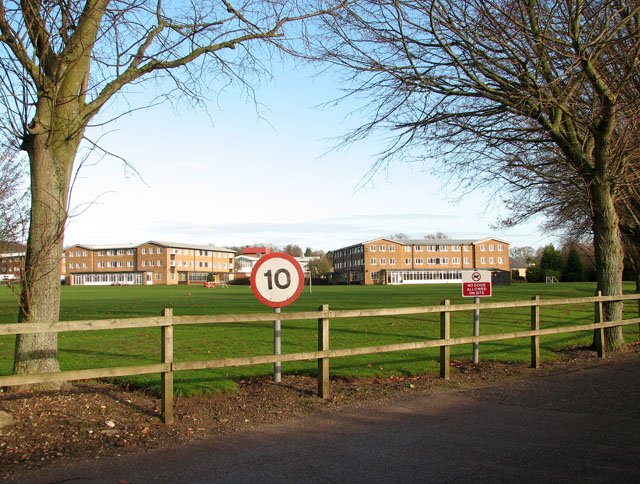 Buildings at Wymondham College, the state boarding and day secondary school near Wymondham